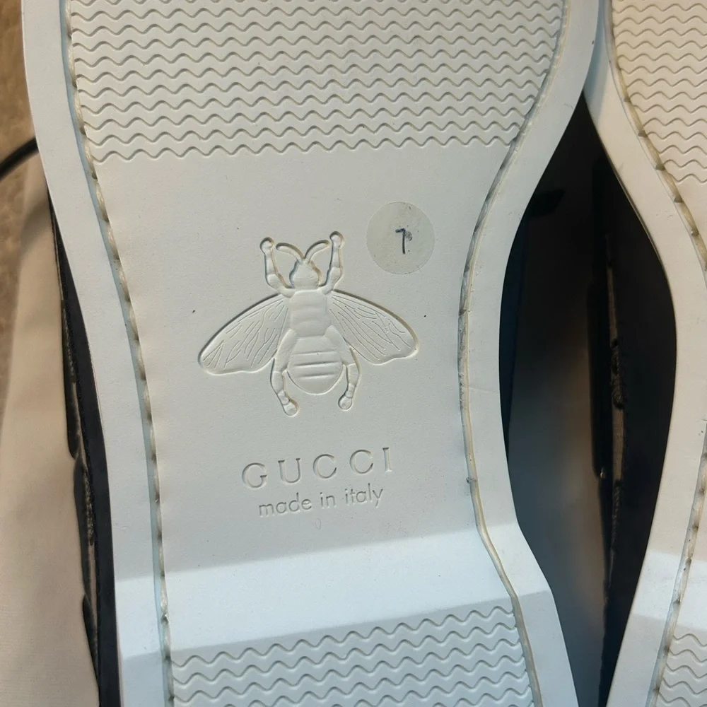 Gucci Men's Navy boat Boat Shoes NWT UK7 /US8